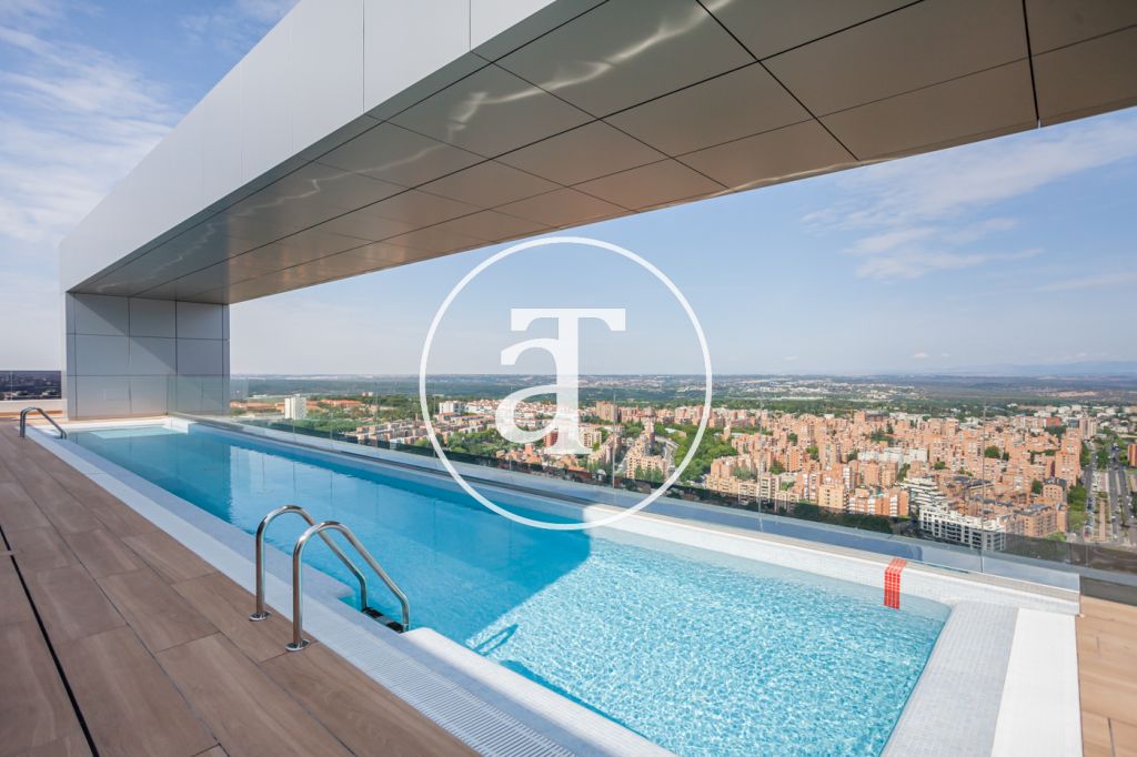 Appartement à louer avec 2 chambres et terrasse avec une excellente vue à Valdecederas 39