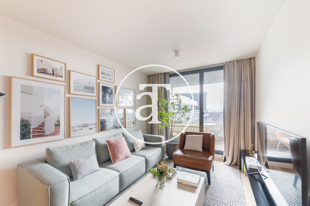 Appartement à louer avec 2 chambres et terrasse avec une excellente vue à Valdecederas 11
