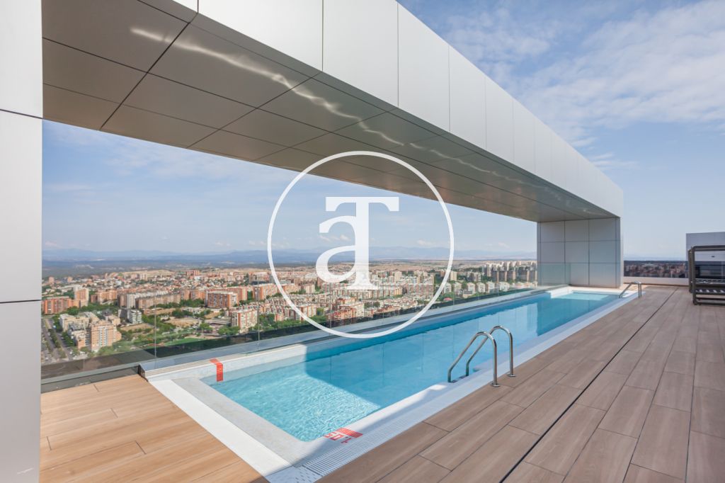 Appartement à louer avec 2 chambres et terrasse avec une excellente vue à Valdecederas 40