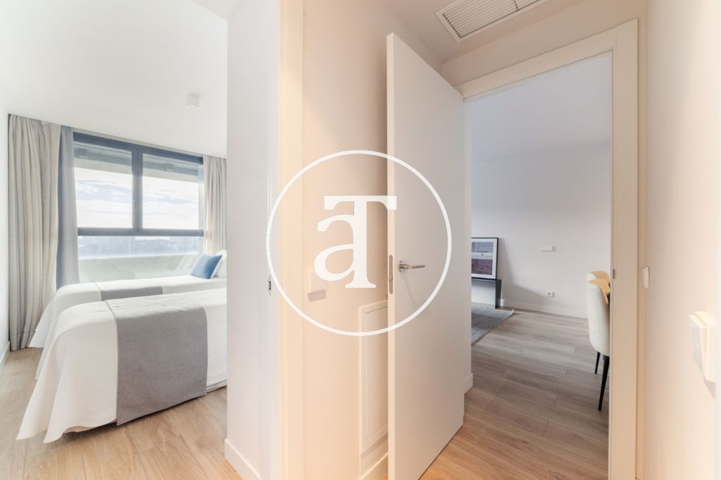 Appartement à louer avec 2 chambres et terrasse avec une excellente vue à Valdecederas 24