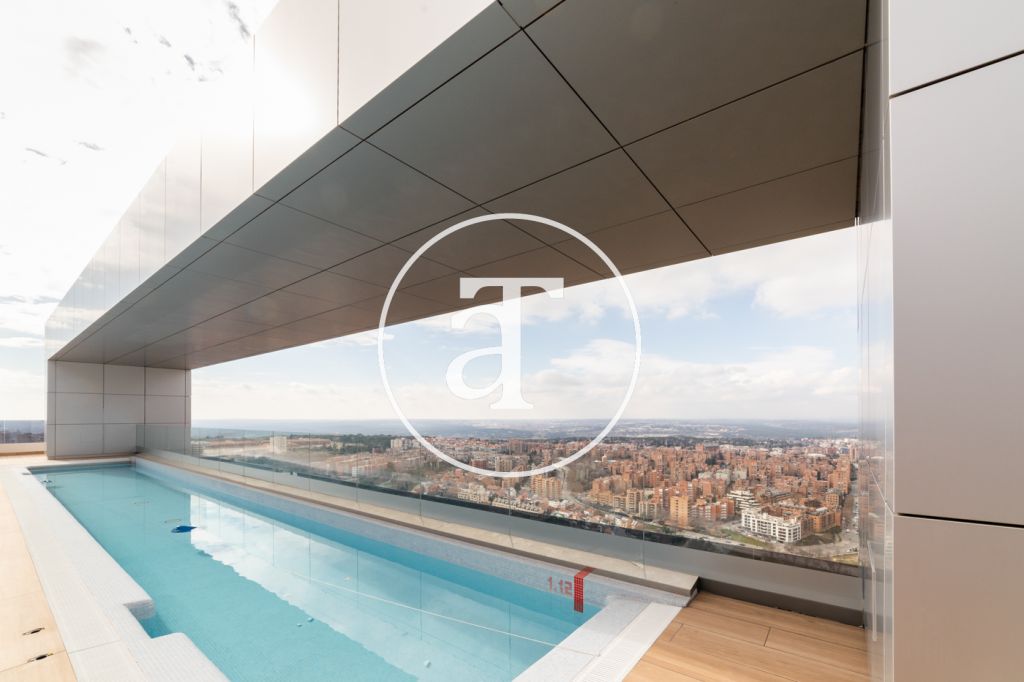 Appartement à louer avec 2 chambres et terrasse avec une excellente vue à Valdecederas 38