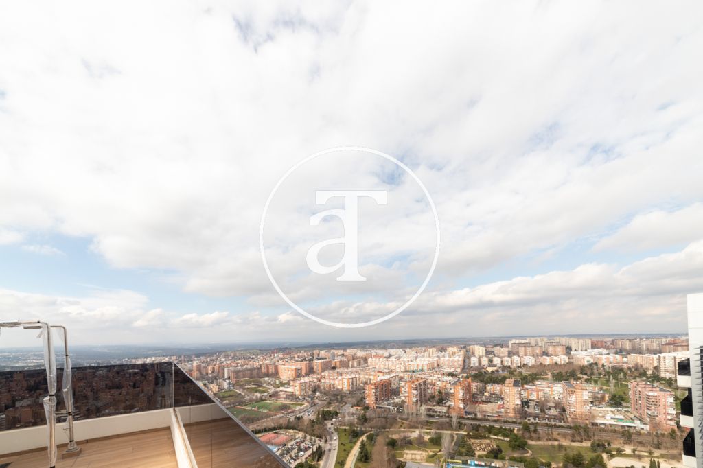 Appartement à louer avec 2 chambres et terrasse avec une excellente vue à Valdecederas 45