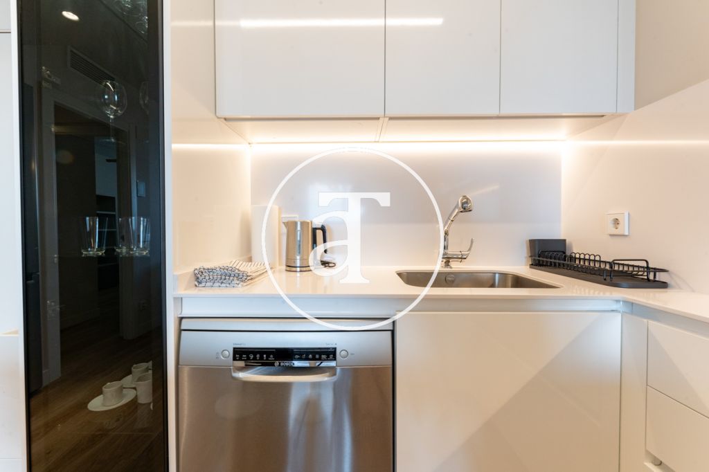 Piso de alquiler temporal de 1 habitación, estudio y 2 baños en Tetuán 13