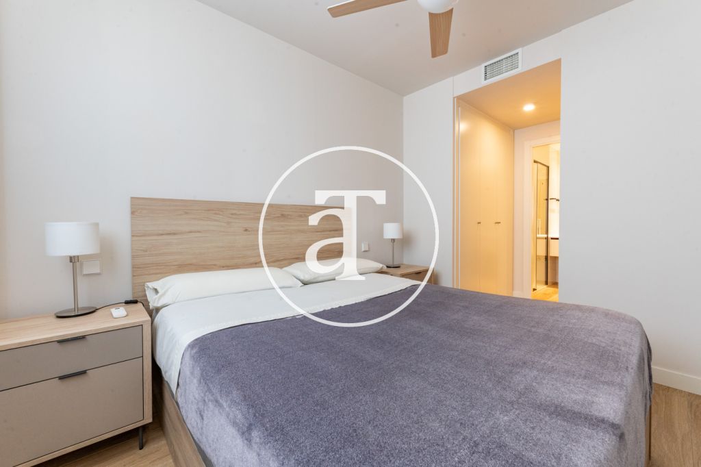 Piso de alquiler temporal de 1 habitación, estudio y 2 baños en Tetuán 18