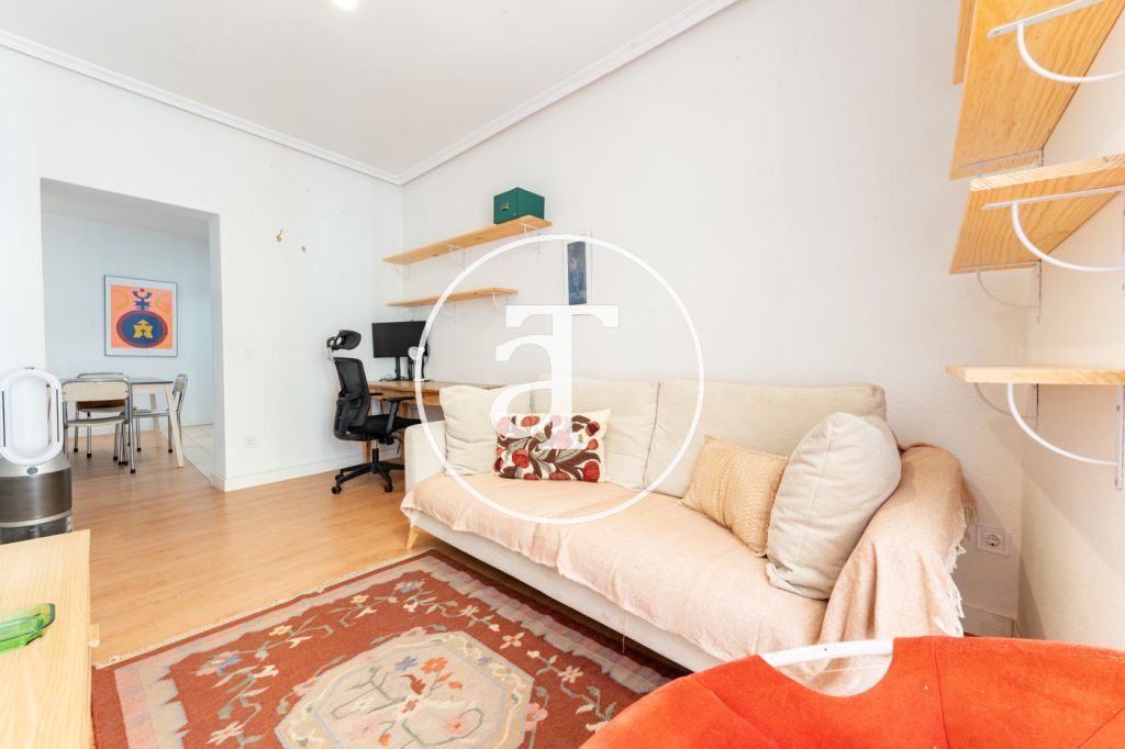 Appartement en location temporaire avec 1 chambre, 1 salle de bain et balcon à Lavapiés, Madrid 5