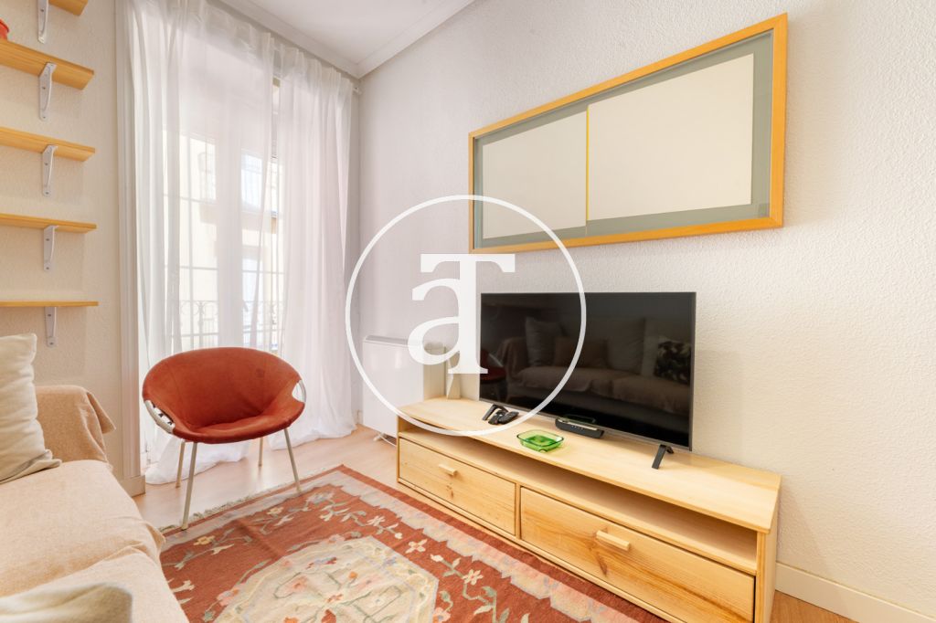 Appartement en location temporaire avec 1 chambre, 1 salle de bain et balcon à Lavapiés, Madrid 4