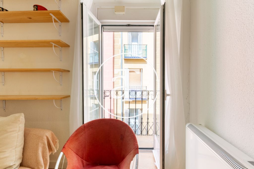 Appartement en location temporaire avec 1 chambre, 1 salle de bain et balcon à Lavapiés, Madrid 3