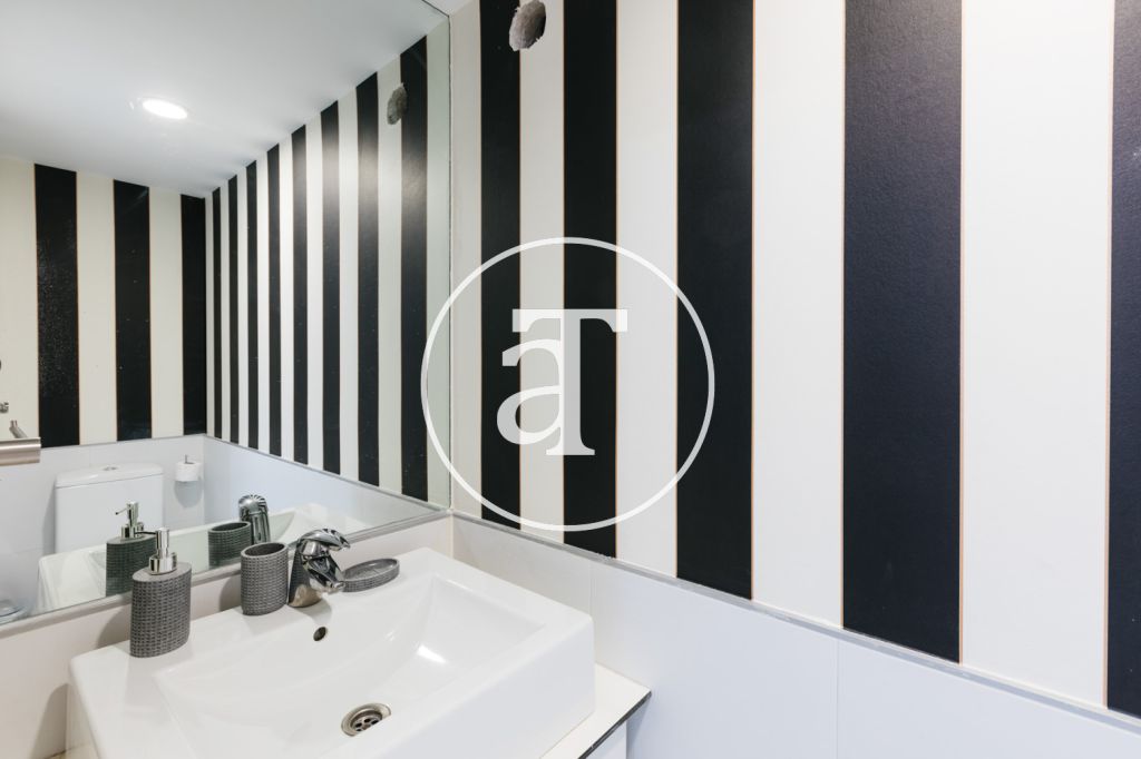Duplex for monthly rental with 1 bedroom, bathroom and toilet with terrace in Simancas 16