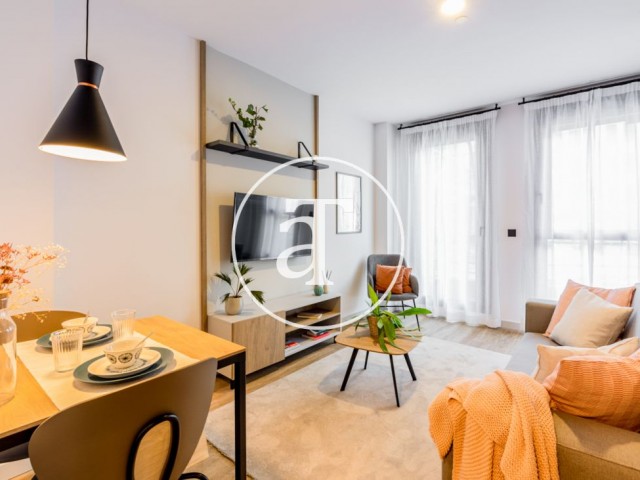 Estudio en alquiler temporal con todo tipo de servicios y zonas comunes en la comunidad Be Casa Rivas