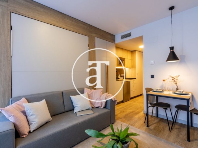 Precioso estudio amueblado con piscina y zonas comunes en Rivas-Vaciamadrid