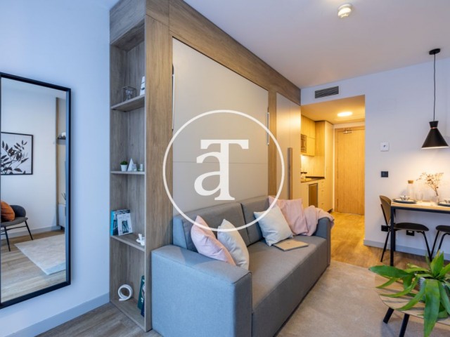 Precioso estudio amueblado con piscina y zonas comunes en Rivas-Vaciamadrid