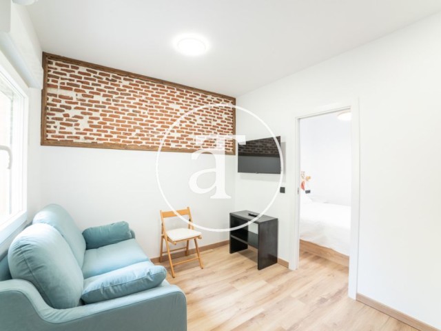 Monthly rental apartment with 1 double bedroom in Ventas