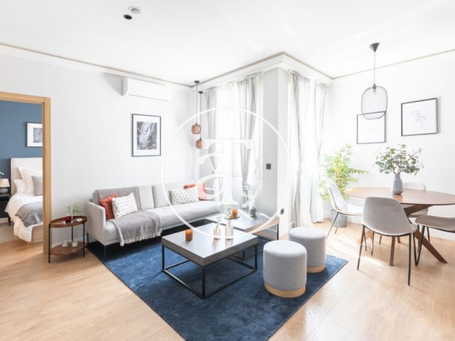 Monthly rental apartment with 1 bedroom and 1 bathroom and studio in Fuente del Berro - Salamanca