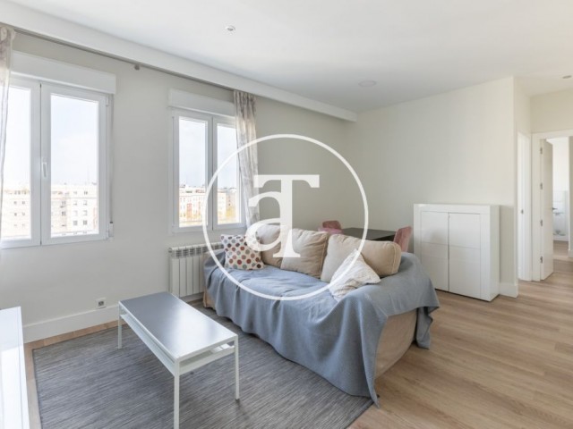 Monthly rental apartment with 2 bedrooms and studio in Nueva España - Chamartín