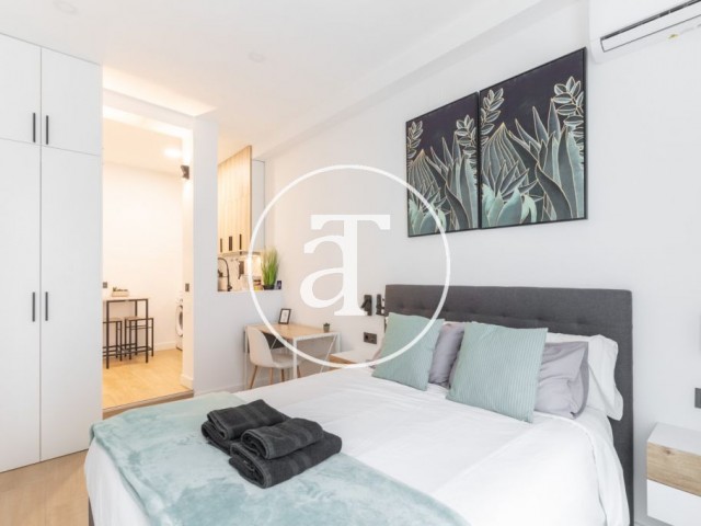 Studio for monthly rental with 1 bedroom and bathroom in Chueca - Justicia