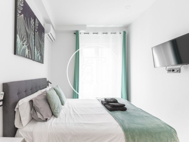 Estudio de alquiler temporal de 1 habitación y baño en Chueca - Justicia