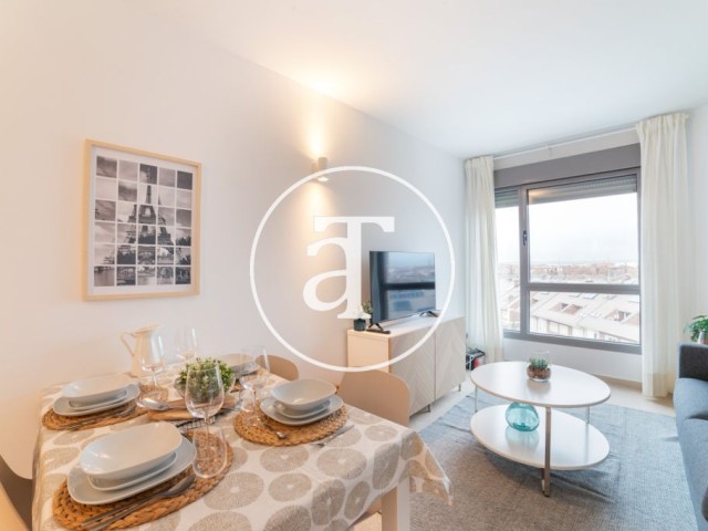 Appartement de 1 chambre à louer temporairement dans le quartier de Villa de Vallecas