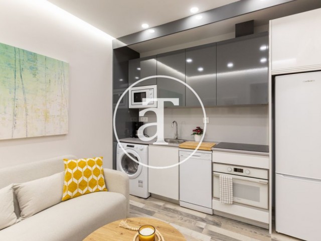 Piso de alquiler temporal de 1 habitación y 1 baño con terraza y trastero en Prosperidad - Chamartín