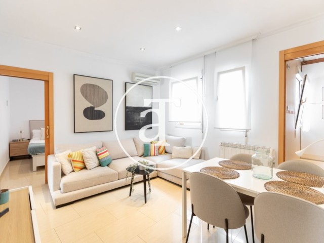 Appartement de 4 chambres et 2 salles de bains en location temporaire à Chamartín