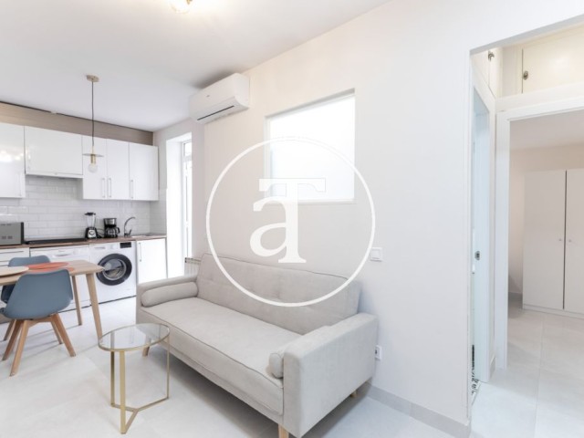 Appartement de 2 chambres et 1 salle de bain en location temporaire avec patio à Salamanque