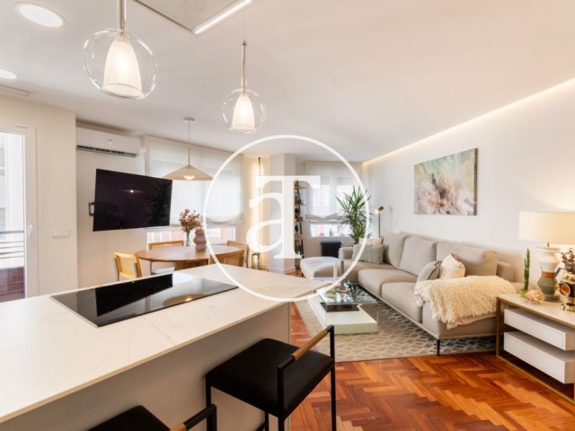 Temporary rental apartment with 2 bedrooms, 1 bathroom, and 1 balcony in Chamberí
