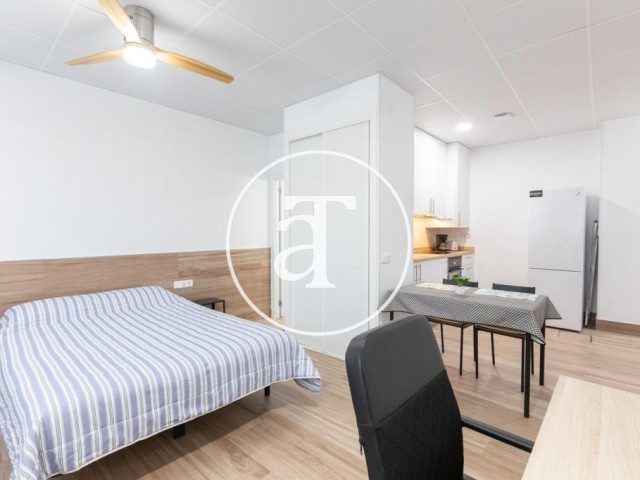 Monthly rental studio with 1 bedroom and 1 bathroom in Latina