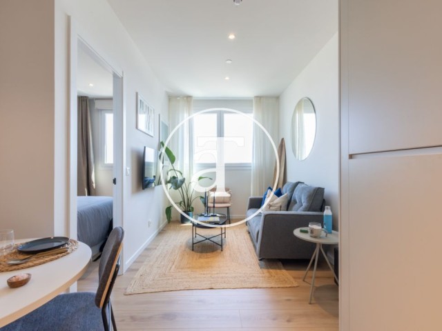 Flex Living de alojamiento temporal de 1 habitación independiente con cocina privada y baño