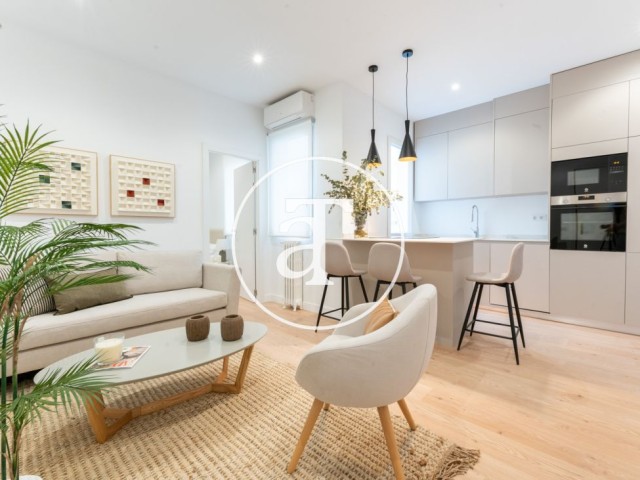 Piso de alquiler temporal de 2 habitaciones y 1 baño en El Retiro