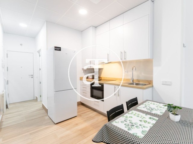 Estudio de alquiler temporal de 1 habitación y 1 baño en Latina