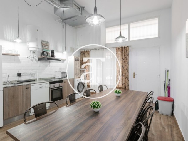 Piso de alquiler temporal de 4 habitaciones y 1 baño en Moncloa