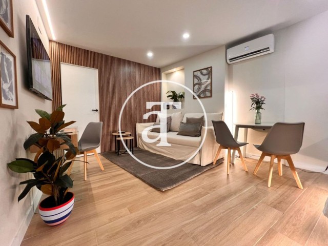 Piso de alquiler temporal de 1 habitación y 1 baño en el Centro de Madrid