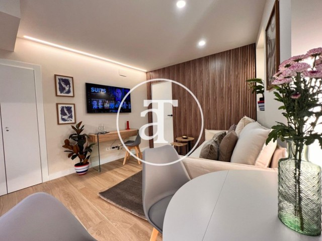 Monthly rental apartment with 1 bedroom and 1 bathroom in the Center of Madrid