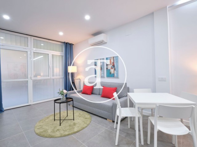 Monthly rental studio apartment with 1 bathroom in Moratalaz