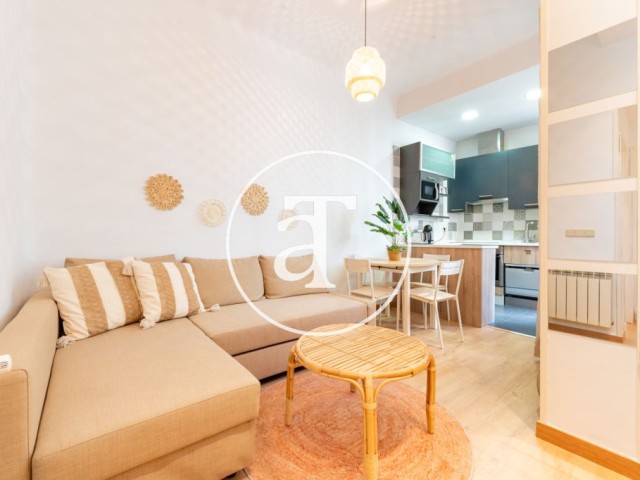 Appartement en location temporaire avec 2 chambres et 1 salle de bain à proximité du parc du Retiro