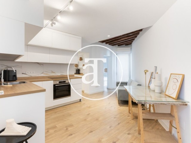 Monthly rental apartment with 1 bedroom and 1 bathroom in La Latina